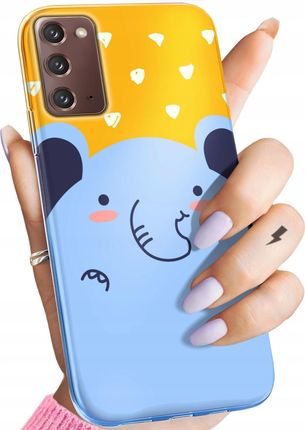 Hello Case Etui Do Samsung Galaxy Note 20 Słoń Słonie
