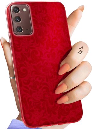 Hello Case Etui Do Samsung Galaxy Note 20 Czerwone