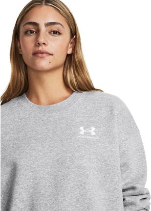 Under Armour Women‘s Hoodie Essential Fleece OS Crew Grey