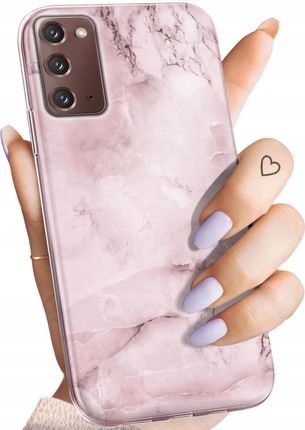 Hello Case Etui Do Samsung Galaxy Note 20 Różowe