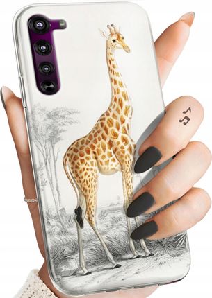 Hello Case Etui Do Motorola Edge Żyrafa Obudowa