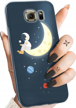 Hello Case Etui Do Samsung Galaxy S6 Księżyc Gwiazdy