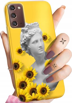 Hello Case Etui Do Samsung Galaxy Note 20 Żółte Yellow