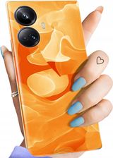Hello Case Etui Do Realme 10 Pro 5G Pomarańczowe Orange