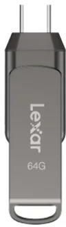 Lexar 64GB JumpDrive D400 (LJDD400064GBNQNG)
