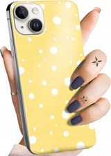 Hello Case Etui Do Iphone 14 Plus Kropki Grochy Bokeh