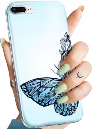 Hello Case Etui Do Iphone 7 Plus 8 Plus Motyle Guma