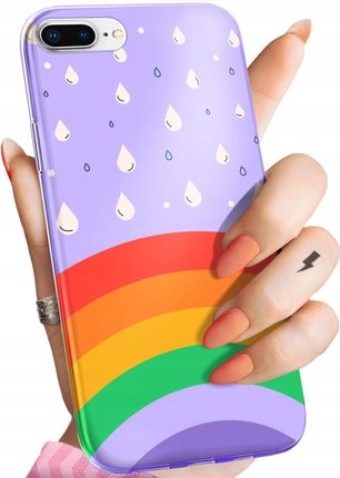 Hello Case Etui Do Iphone 7 Plus 8 Plus Tęcza Rainbow