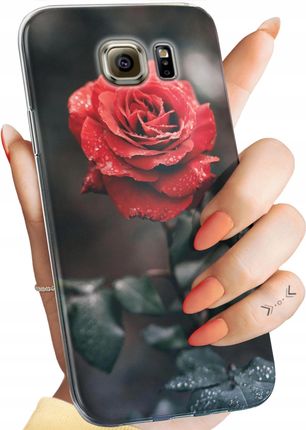 Hello Case Etui Do Samsung Galaxy S6 Róża Z Różą Rose