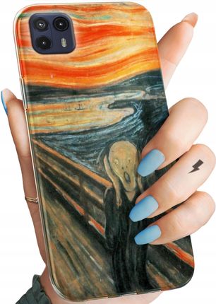 Hello Case Etui Do Motorola Moto G50 5G Edvard Munch