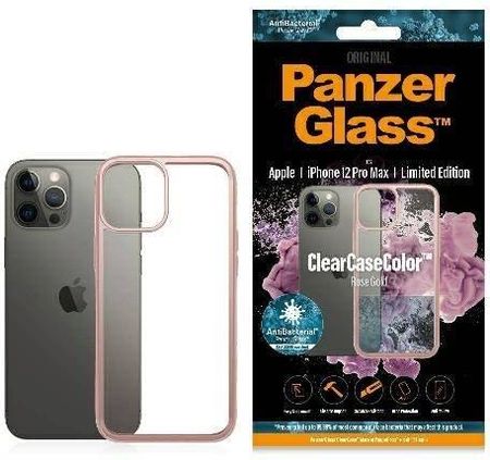 Panzerglass Clearcase Etui Do Iphone 12 Pro Max Rose Gold Ab