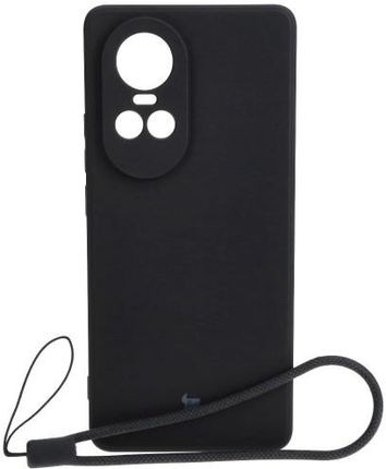 Bizon Etui Case Silicone Sq Do Oppo Reno 10 Pro 5G  Czarne