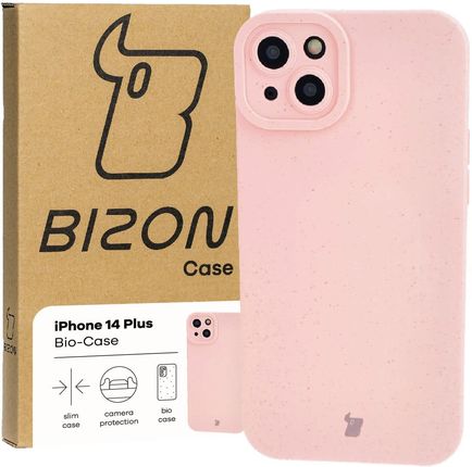 Bizon Etui Bio Case Do Iphone 14 Plus Różowe