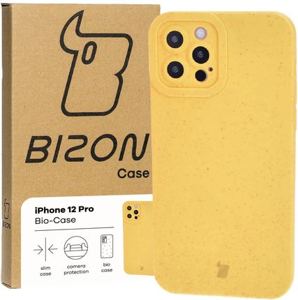 Bizon Etui Bio Case Do Apple Iphone 12 Pro Żółte