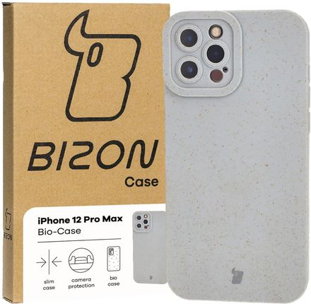 Bizon Etui Bio Case Do Iphone 12 Pro Max Szare