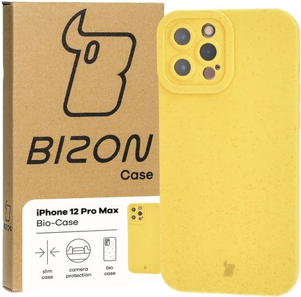 Bizon Etui Bio Case Do Iphone 12 Pro Max Żółte