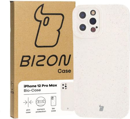 Bizon Etui Bio Case Do Iphone 12 Pro Max Ecru