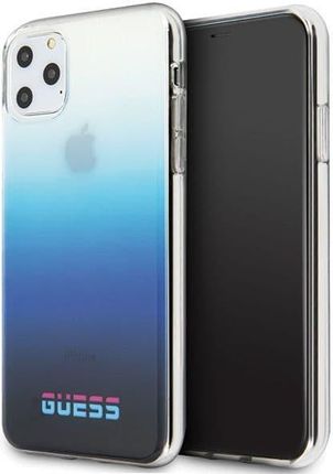 Guess Guhcn65Dgcna Iphone 11 Pro Max Niebieski Gradient Blue Hard Case California