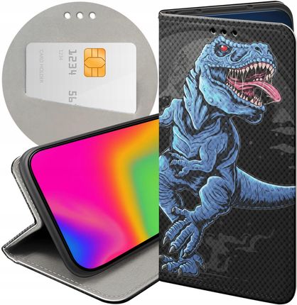 Hello Case Etui Z Klapką Do Samsung Galaxy S8 Dinozaury