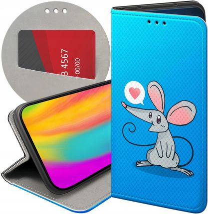 Hello Case Etui Z Klapką Do Huawei Y7 2019 Myszka Case