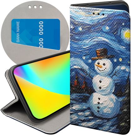 Hello Case Etui Do Samsung Galaxy A12 Bałwan Zima Śnieg