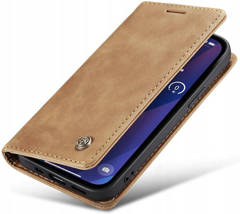 Zaps Etui Skórzane Portfel Magnet Zamykane Do Iphone 15 Pro Max