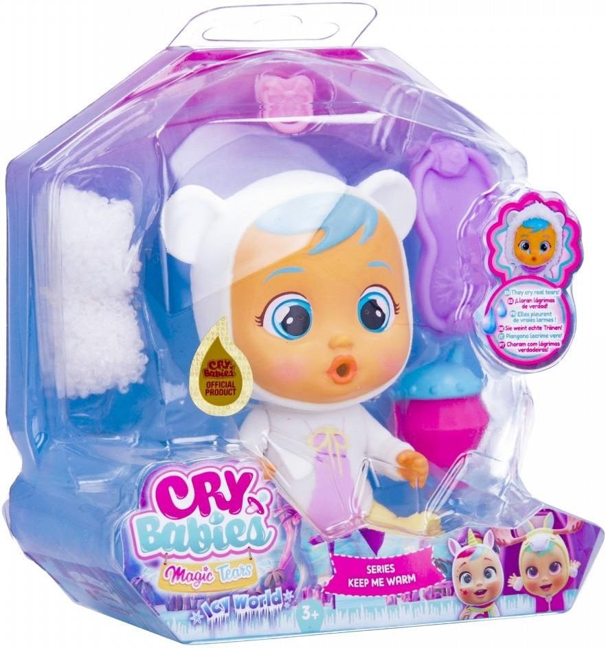 CRY BABIES MAGIC TEARS Icy World Château en Verre d'Elodie | Playset de