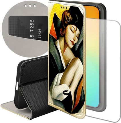 Hello Case Etui Do Samsung Galaxy A40 Art Deco Szkło