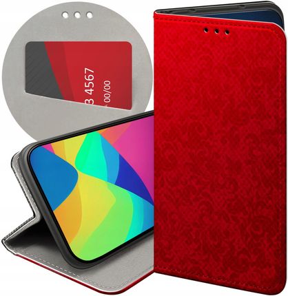 Hello Case Etui Do Note 9 Pro 9S Czerwone