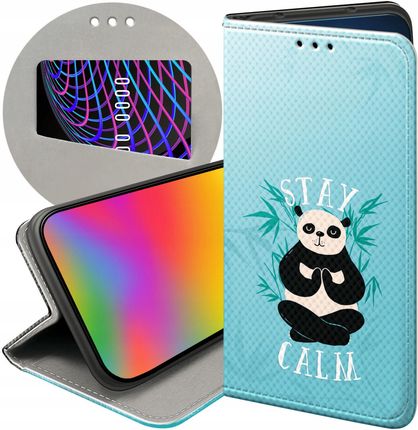 Hello Case Etui Z Klapką Do Samsung Galaxy A40 Panda