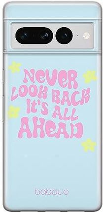 Babaco Ert Group Etui Na Telefon Google Pixel 7 Pro Case Oryginalny I Oficjalnie Licencjonowany Przez Babaco Wzór Never Look Back 005 Optymalnie Do