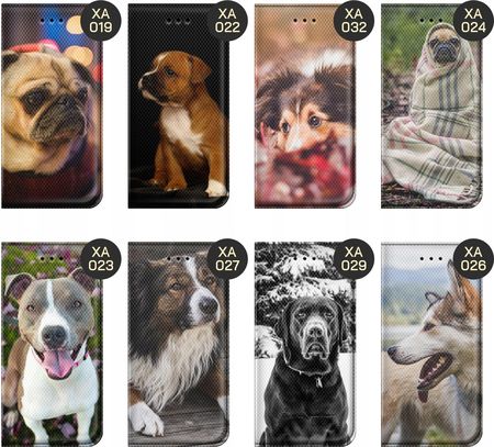 Hello Case Etui Z Klapką Do Oppo A52 Pieski Psiaki Dogs - zdjęcie 3