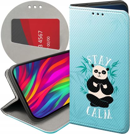 Hello Case Etui Z Klapką Do Iphone 6 6S Panda Futerał