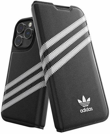Adidas Or Booklet Case Pu Iphone 12 Pro Max 6 7" Czarno Biały Black White 42246