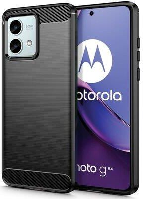 Tech Protect Etui Tpucarbon Do Motorola Moto 84 5G Czarny