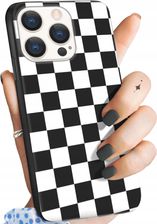 Hello Case Etui Do Iphone 15 Pro Max Biały Czarny
