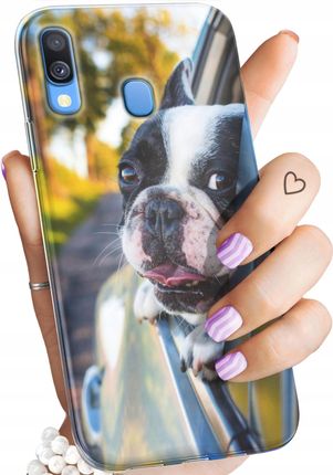 Hello Case Etui Do Samsung Galaxy A40 Mops Buldog Case
