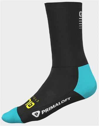 Skarpetki Ale Cycling Thermo Primaloft Czarny-Morski