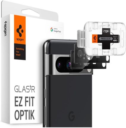 Osłona Aparatu Spigen Optik Tr ”Ez Fit” Camera Protector 2 Pack Google Pixel 8 Pro Black