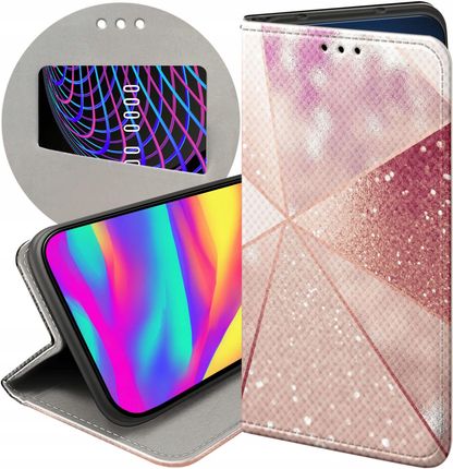 Hello Case Etui Do Samsung Galaxy A12 Różowe Złoto Róż