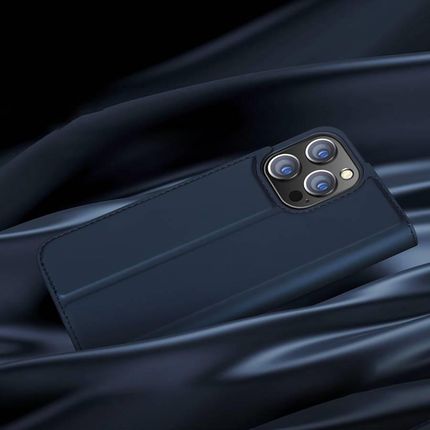 Dux Ducis Skin Pro Kabura Etui Pokrowiec Z Klapką Iphone 13 Pro Max Złoty - zdjęcie 4