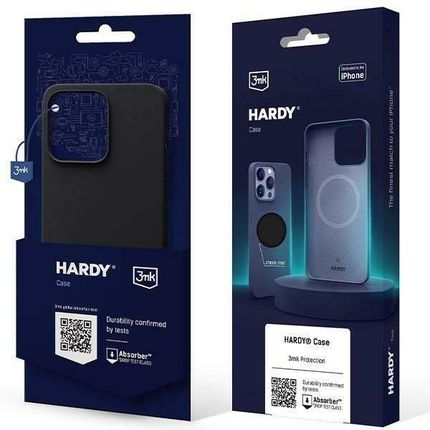 3Mk Hardy Case Iphone 15 Plus 6 7" Grafitowy Graphite Magsafe
