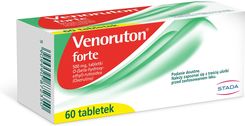 Zdjęcie Venoruton Forte Tabletki na obrzęk nóg i żylaki 60 szt. - Odolanów