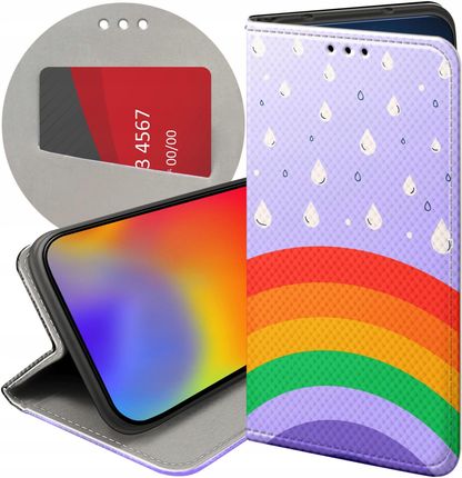 Etui Do Samsung Galaxy S21 Fe Tęcza Rainbow