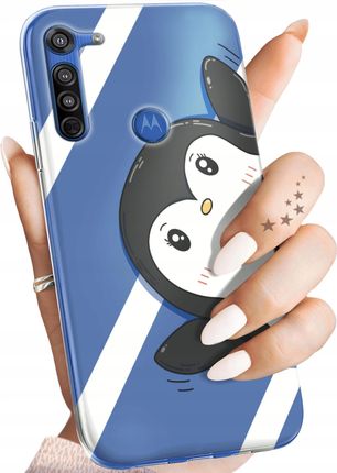 Etui Do Motorola Moto G8 Pingwinek Pingwin