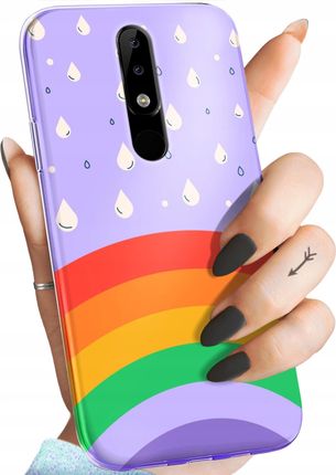 Etui Do Nokia 5 1 Plus Tęcza Rainbow Obudowa