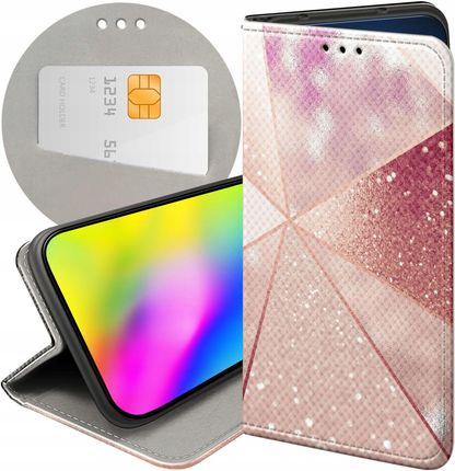 Etui Do Samsung Galaxy A32 4G Różowe Złoto