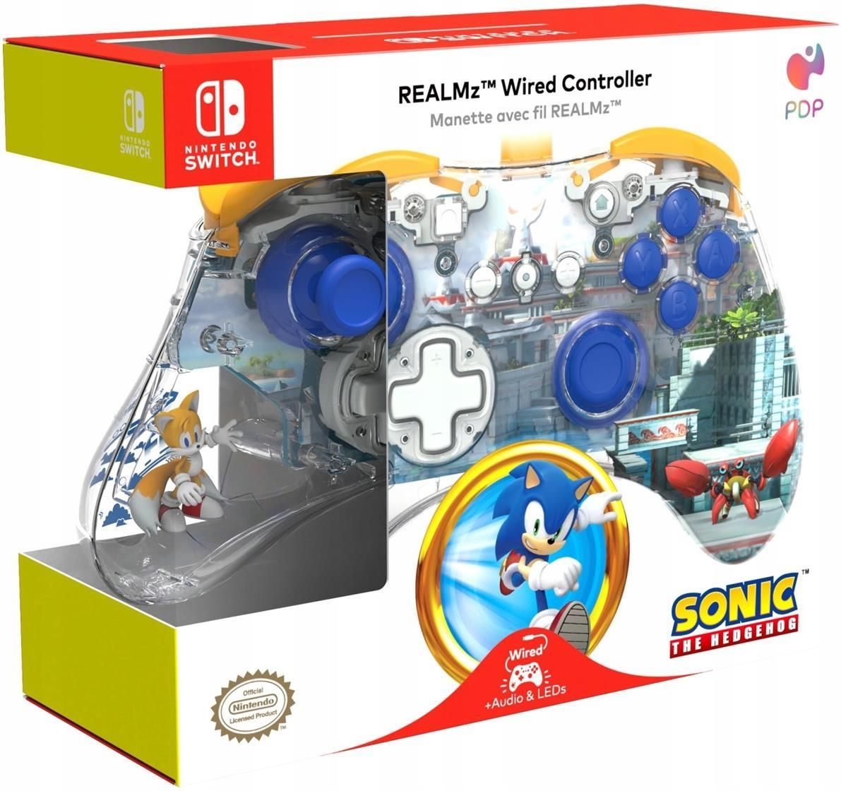 Gamepad PDP REALMz - TAILS Nintendo Switch 500-221-TAI