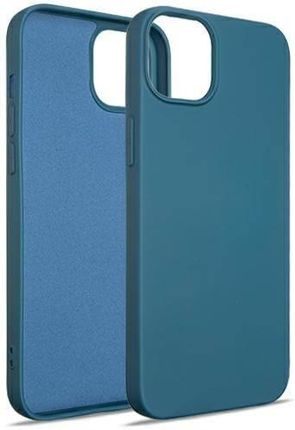 Beline Etui Silicone Iphone 15 Plus 6 7" Niebieski Blue