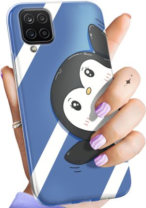 Etui Do Samsung Galaxy A12 Pingwinek Pingwin